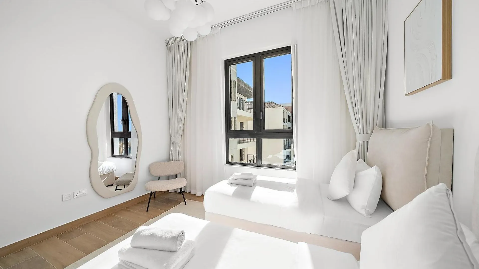 아파트 Vayk - Modern 2Br With Stunning Sea View In Port De La Mer 두바이