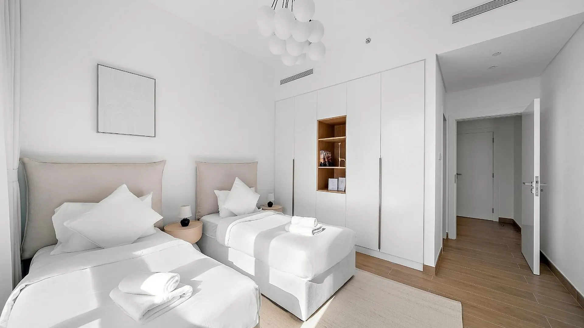 아파트 Vayk - Modern 2Br With Stunning Sea View In Port De La Mer 두바이
