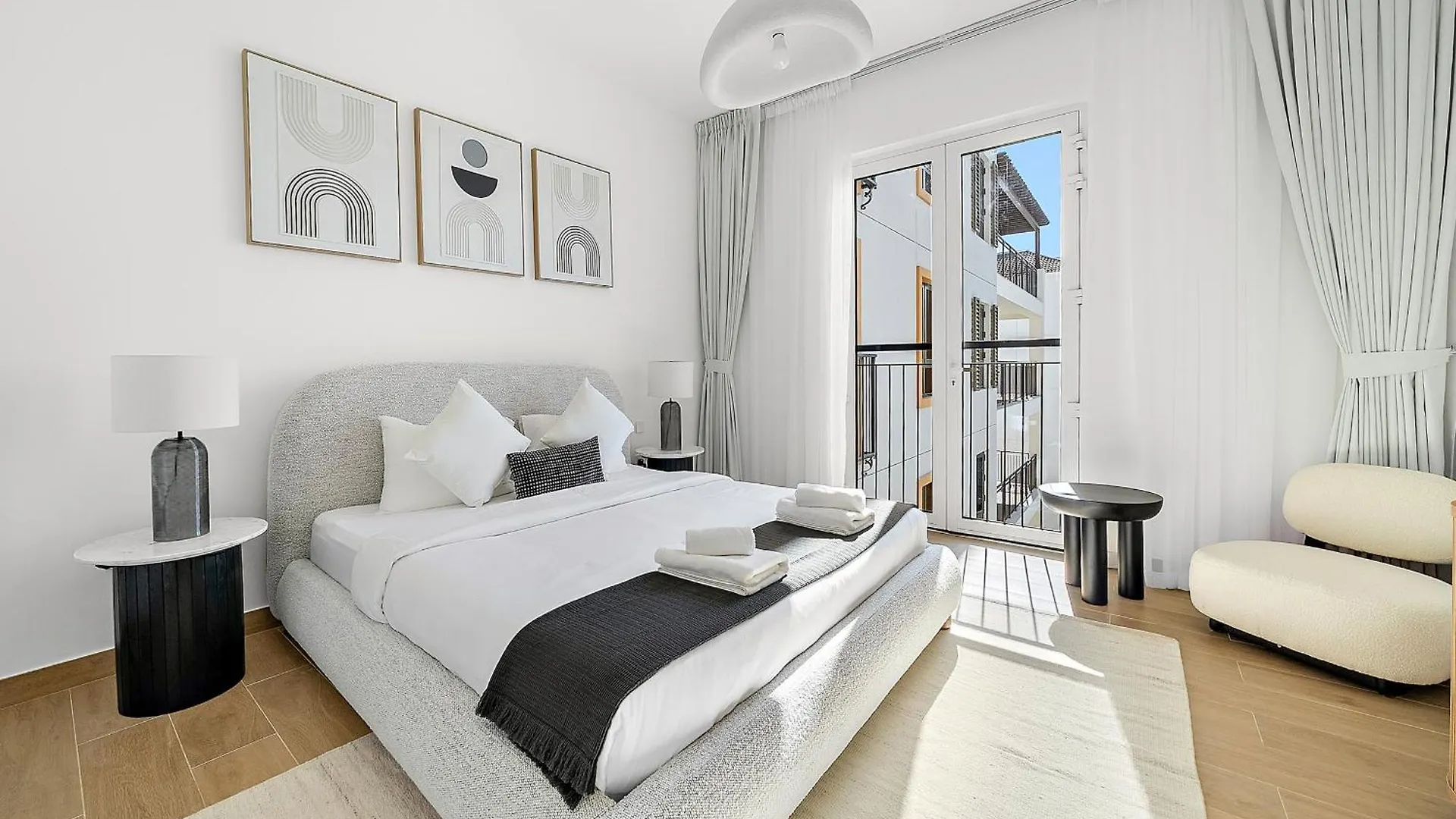 Vayk - Modern 2Br With Stunning Sea View In Port De La Mer 두바이 0*,